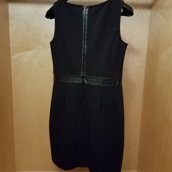 Black Cocktail Dress Midi Dress Size 16 - Picture 3 of 3